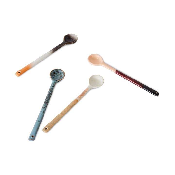 70's keramieken lepel L 4-pack, Breeze HKliving