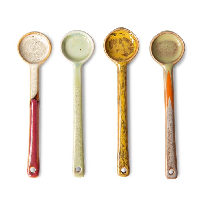 70's keramieken lepel M 4-pack, Scorpius HKliving