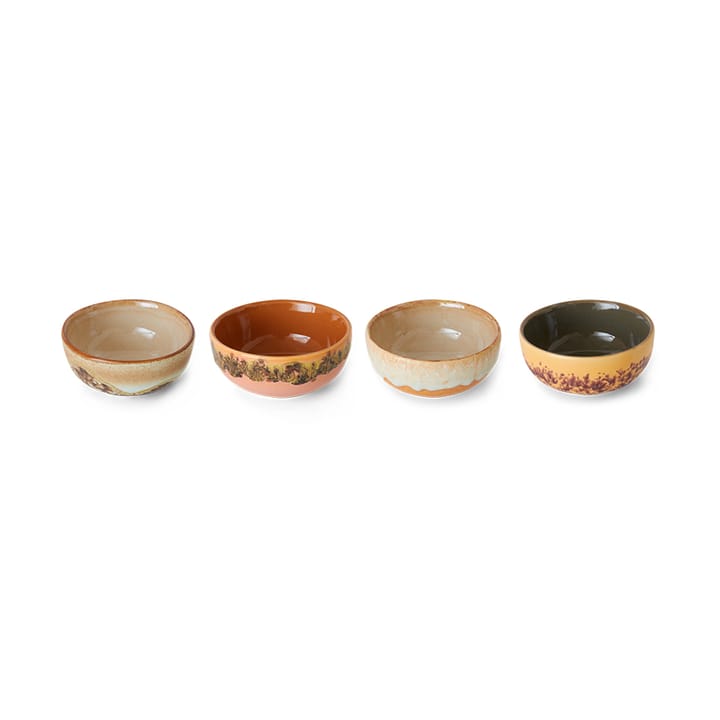 70's kleine kom 4-pack, Marine HKliving