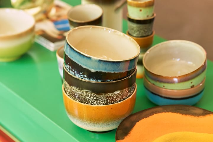 70's kom Ø13,5 cm 4-pack, Groovy HKliving