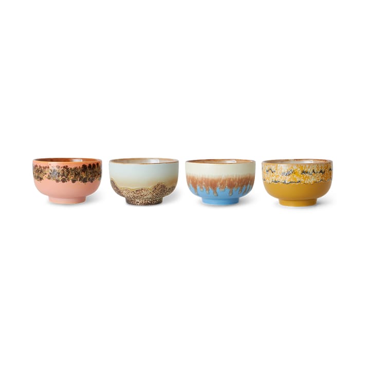 70's kom Ø13,5 cm 4-pack, Seabreeze HKliving