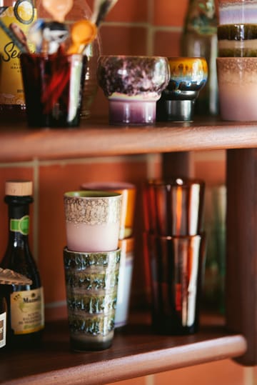 70's latte mok 28 cl 2-delig - Forest - HKliving