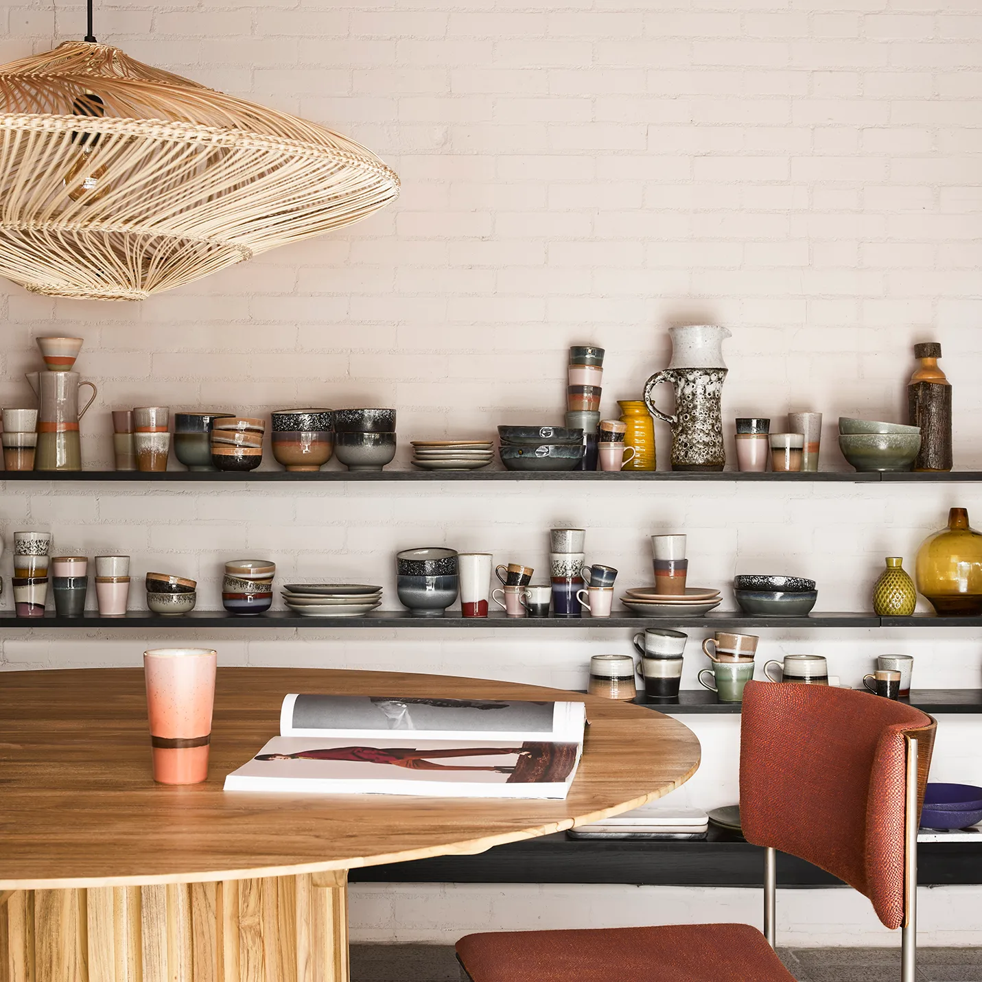 70's lattemok 4-pack, Multi HKliving