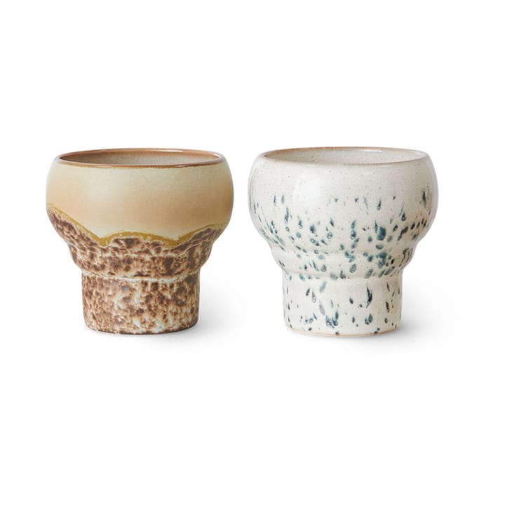 70's lungo mok 24 cl 2-pack - Coral - HKliving