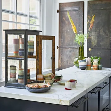 70's melkkan en suikerpot - Frost - HKliving