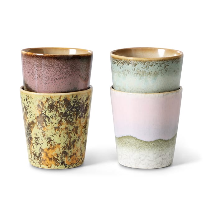 70's mok 4-pack - Serendipity - HKliving