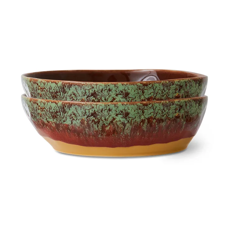 70's pastabord Ø19,5 cm 2-pack, Cove HKliving