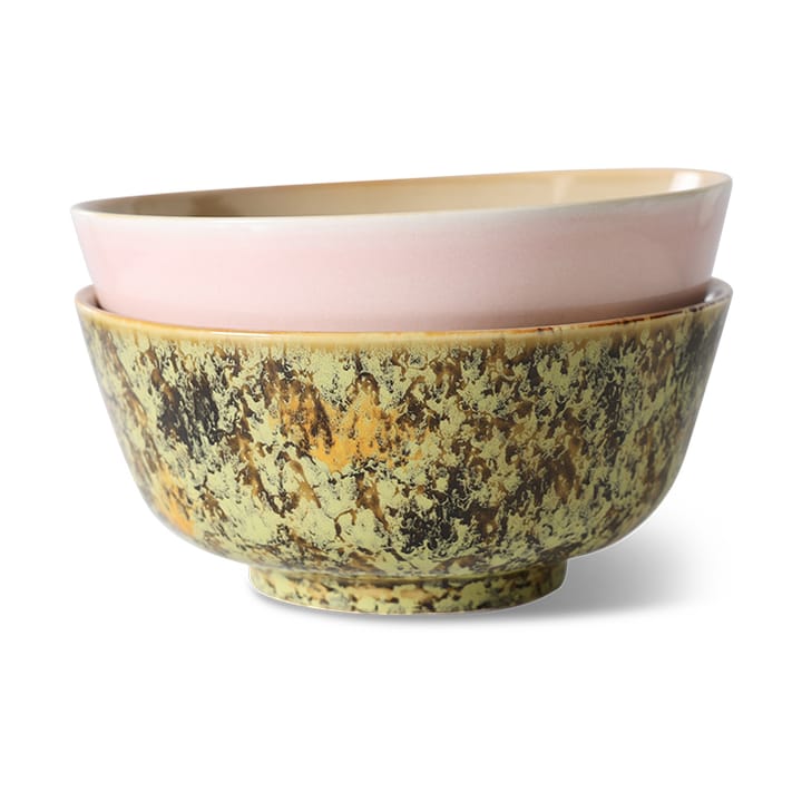 70's ramenschaal Ø19 cm 2-delig - Ascend - HKliving