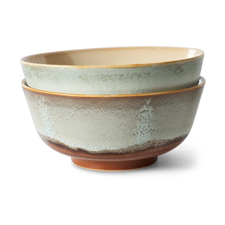 70's ramenschaal Ø19 cm 2-delig, Verge HKliving