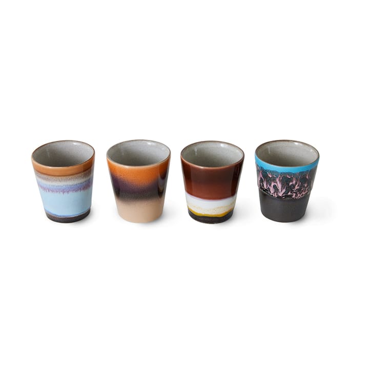 70's ristretto mok 4-pack - Solar - HKliving