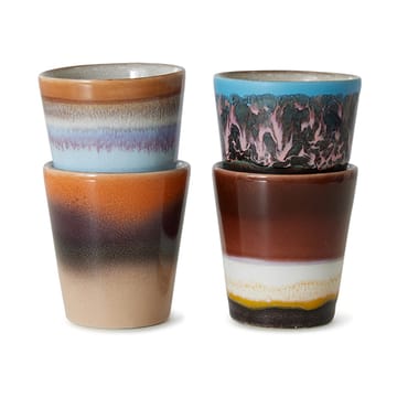 70's ristretto mok 4-pack - Solar - HKliving