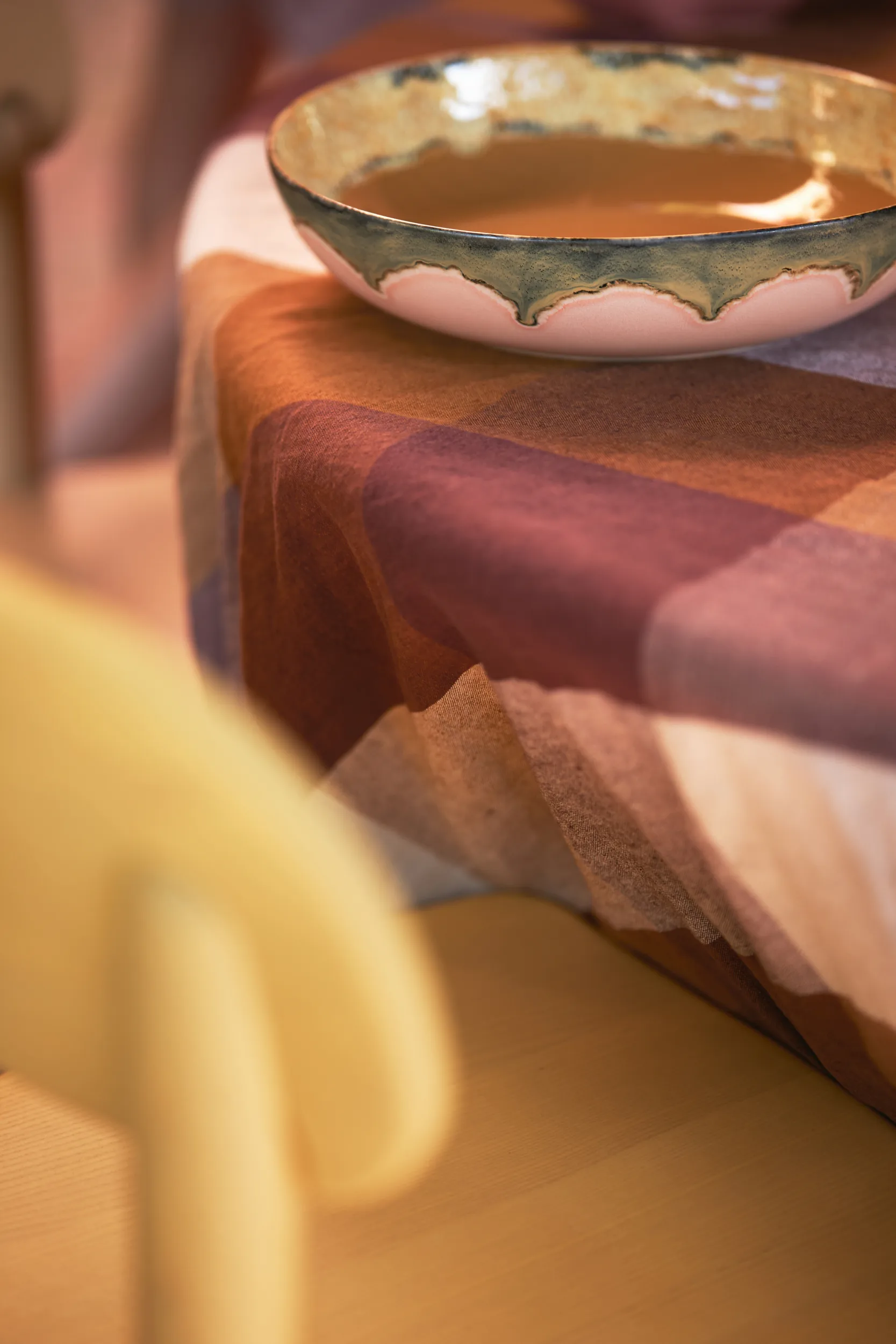 70's saladeschaal Ø33 cm, Sunflower HKliving