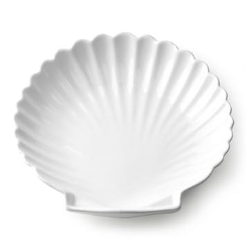 Athena Shell serveerschotel 20 cm - Wit - HKliving