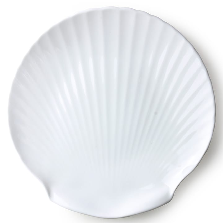 Athena Shell serveerschotel 27 cm - Wit - HKliving