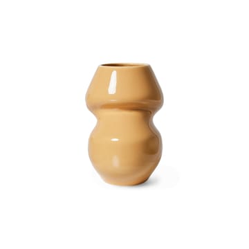 Ceramic organic vaas small 19 cm - Cappuccino - HKliving