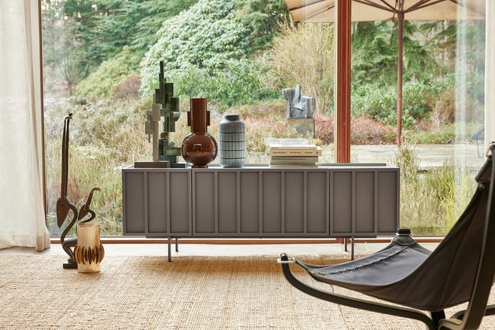 Ceramic vaas large 42,5, Espresso HKliving