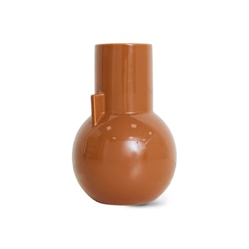 Ceramic vaas small 26 cm - Caramel - HKliving