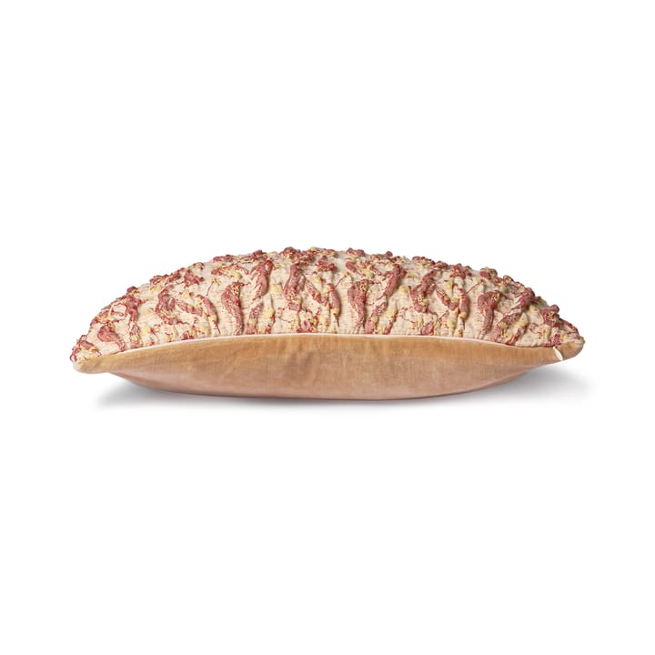 Floral kussen 30x40 cm, Burgundy-geel HKliving