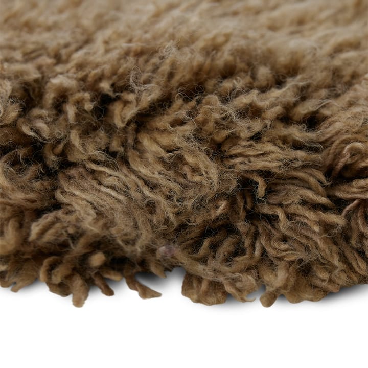 Fluffy vloerkleed rond, Ø150 cm, sage HKliving