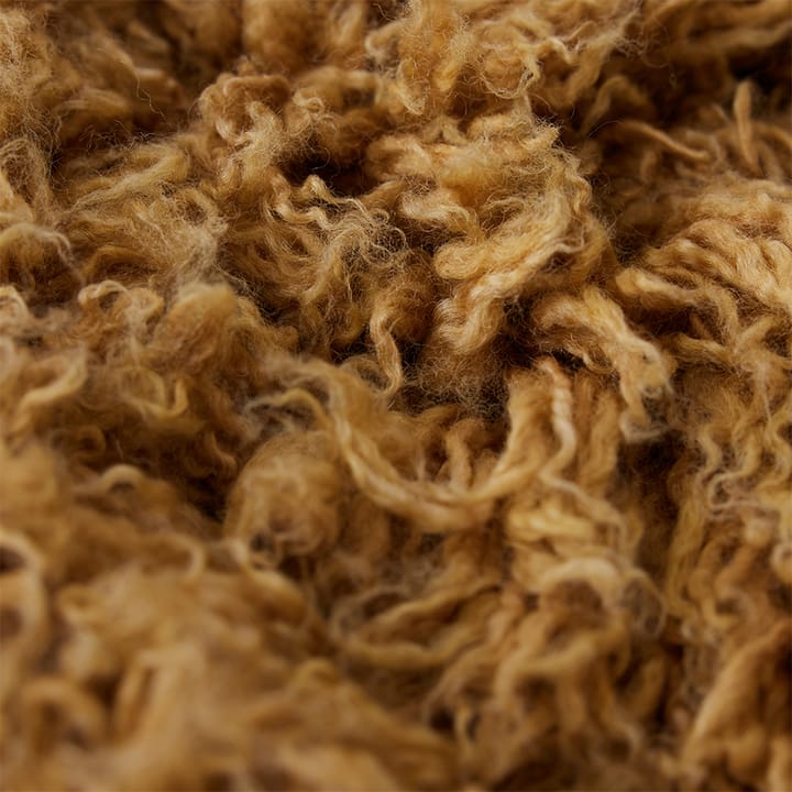 Fluffy vloerkleed rond, Ø200 cm, caramel HKliving