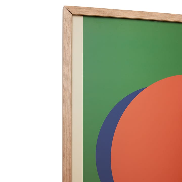 Framed artwork l'orange, Orange HKliving