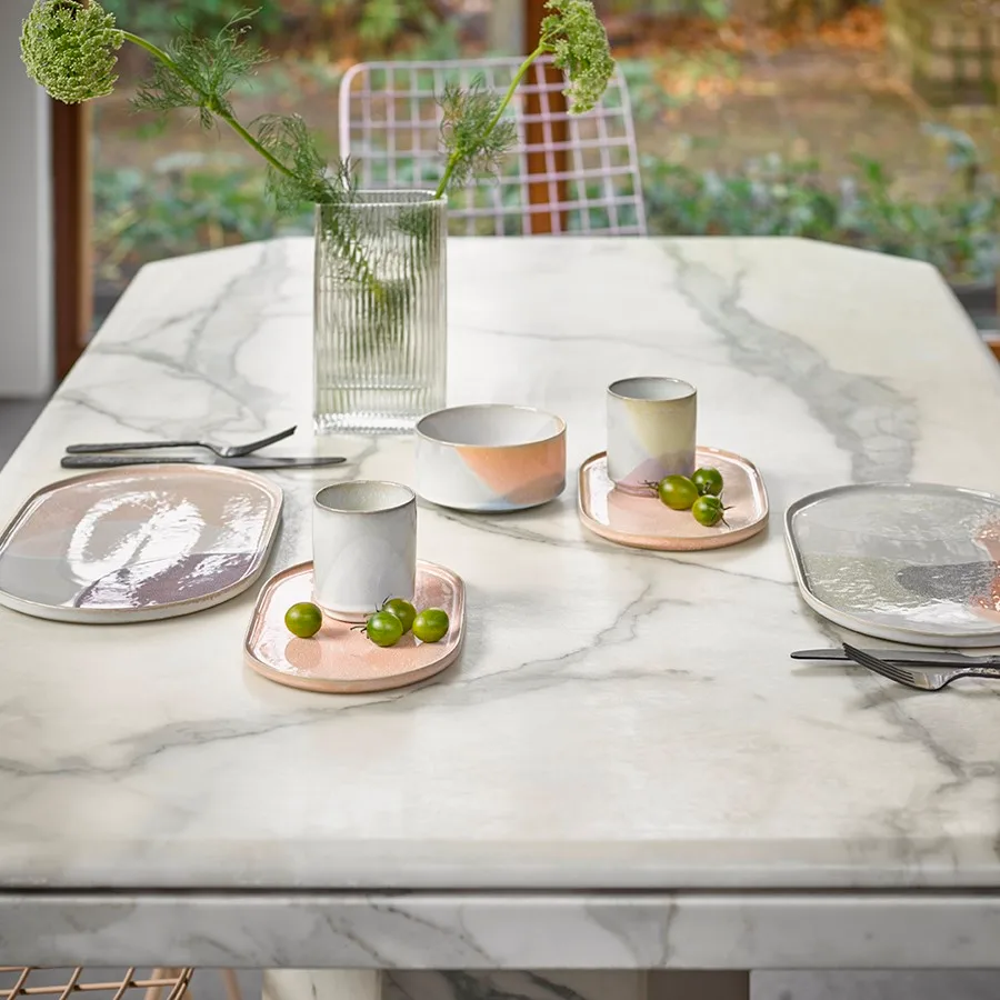 Gallery ceramics koffiebeker, Paars-geel HKliving