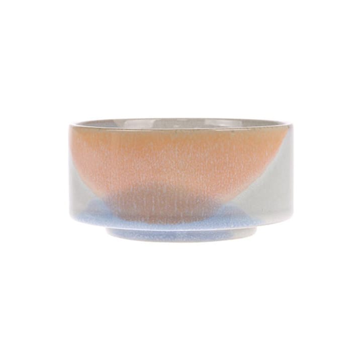 Gallery ceramics kom Ø12 cm - Blauw-peach - HKliving
