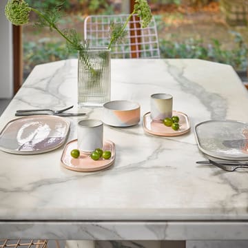 Gallery ceramics kom Ø12 cm - Blauw-peach - HKliving