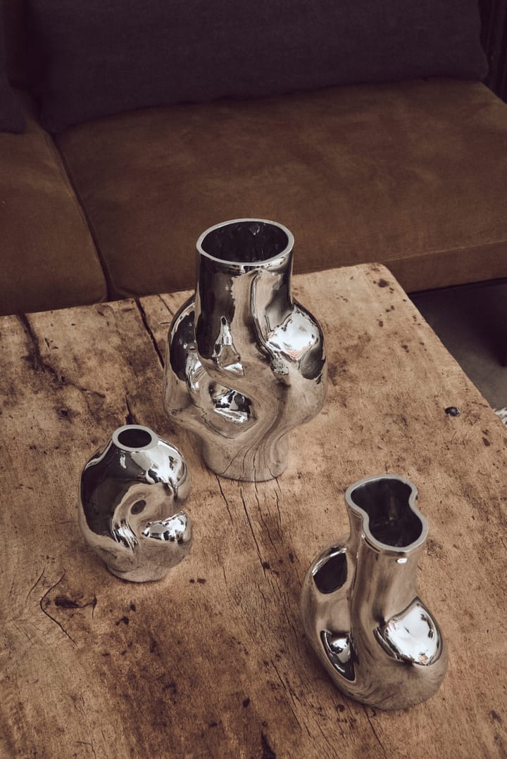 Gleam vaas high, Chrome HKliving