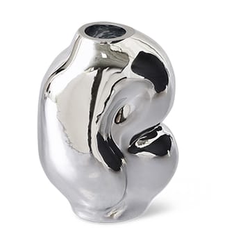 Gleam vaas small - Chrome - HKliving