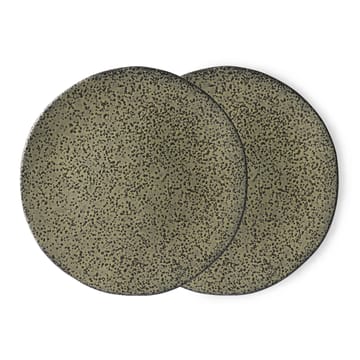 Gradient bord 29 cm 2-pack - Groen - HKliving