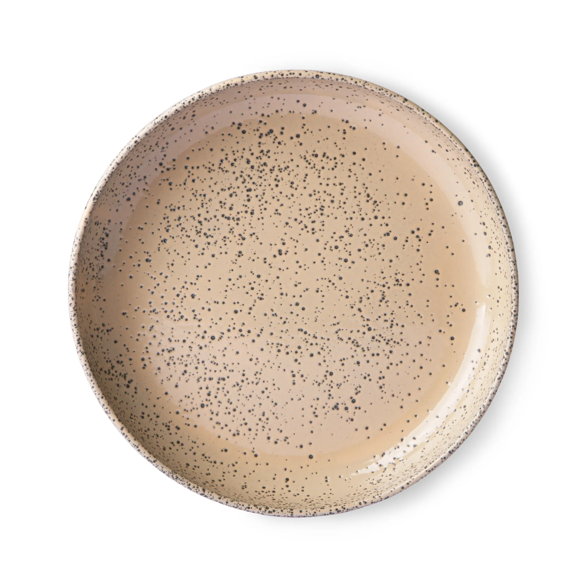 Gradient diep bord Ø21,5 cm 2-pack, Taupe HKliving