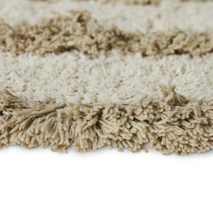 HK Living badmat Ø120 cm, Cream HKliving