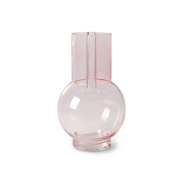 HK Living glazen vaas 23 cm, pink HKliving