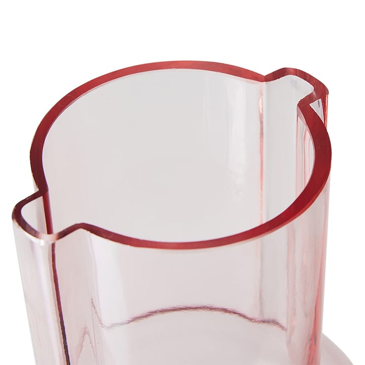 HK Living glazen vaas 23 cm, pink HKliving