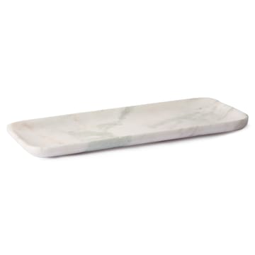 HKliving marmeren dienblad 30x12 cm - Wit-groen-roze - HKliving