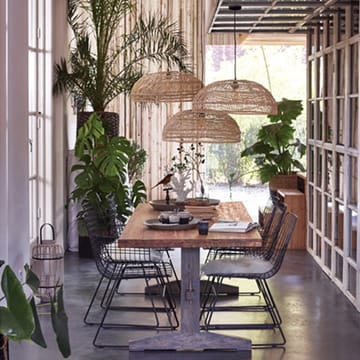 HKliving platte korflamp - natuur - HKliving