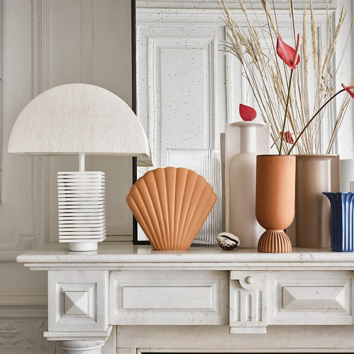 HKliving Shell vaas L, Terra HKliving
