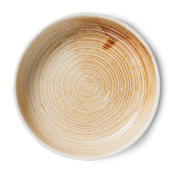 Home Chef diep bord large Ø21,5 cm - Rustic cream-brown - HKliving