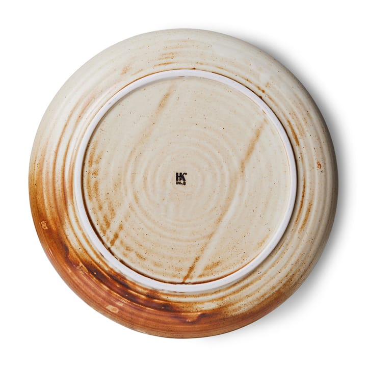 Home Chef diep bord large Ø21,5 cm, Rustic cream-brown HKliving