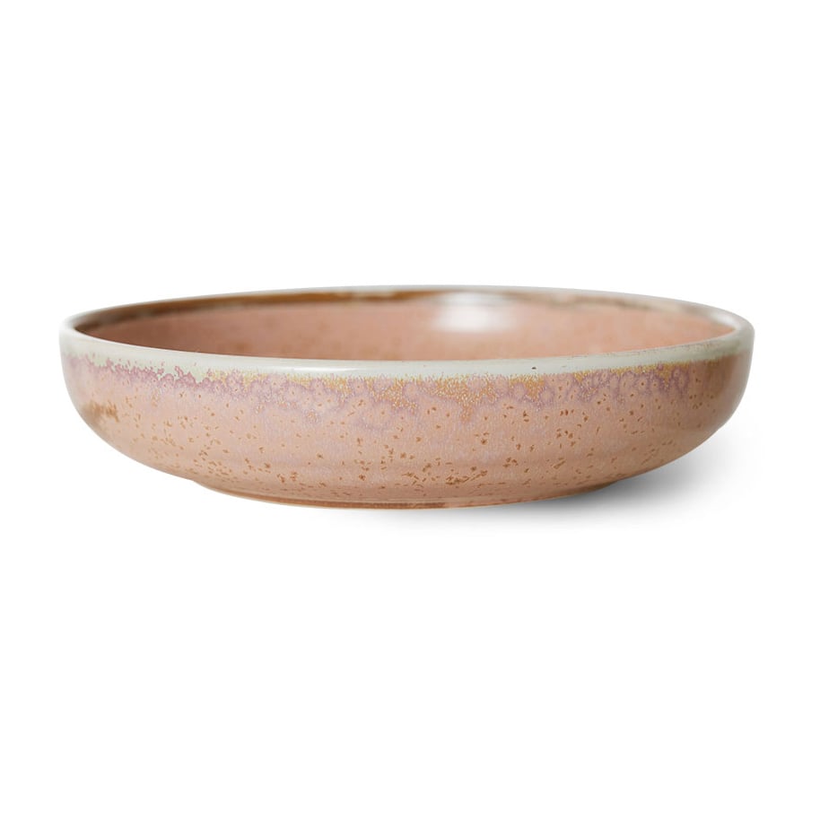 HKliving Home Chef diep bord large Ø21,5 cm Rustic pink