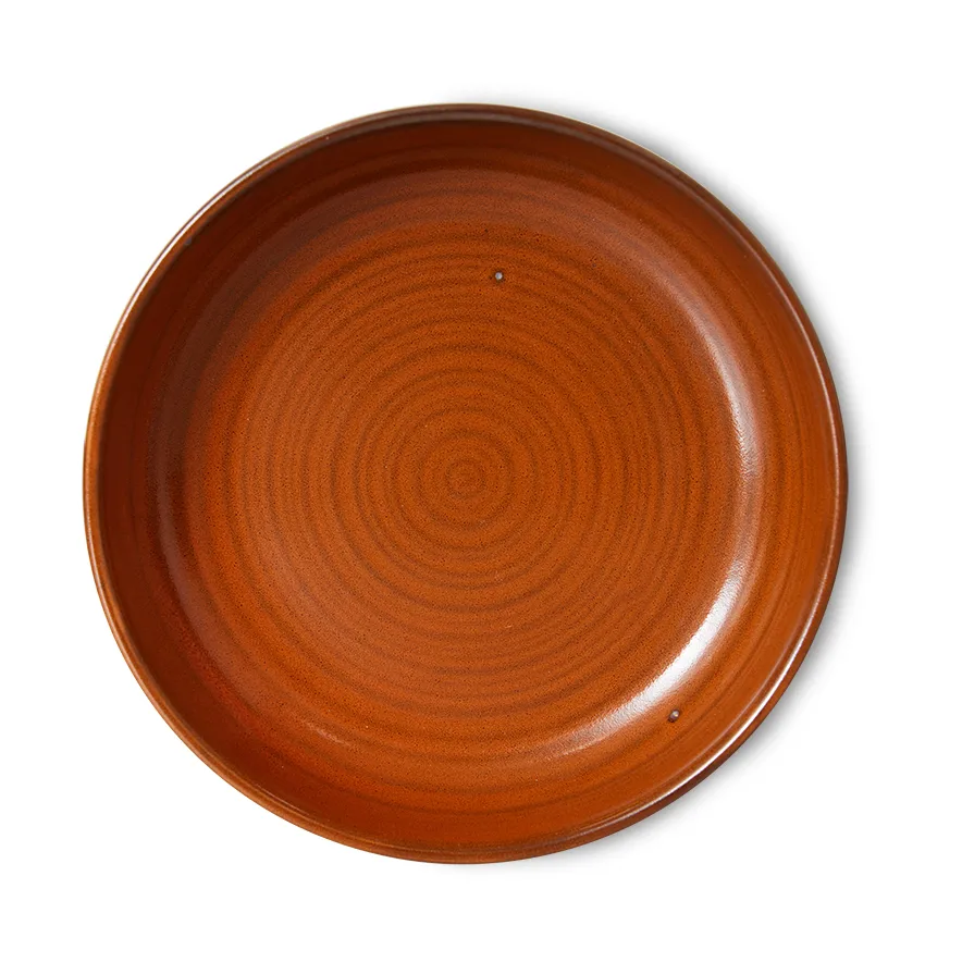 Home Chef diep bord medium Ø19,3 cm, Burned orange HKliving