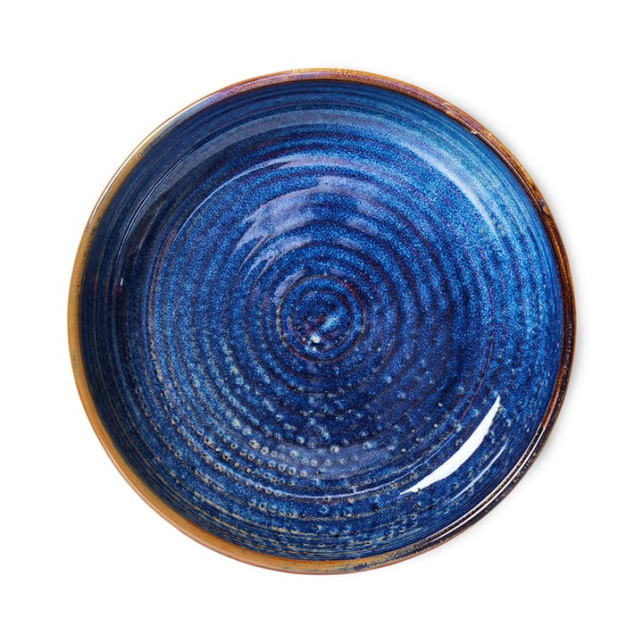 Home Chef diep bord medium Ø19,3 cm, Rustic blue HKliving