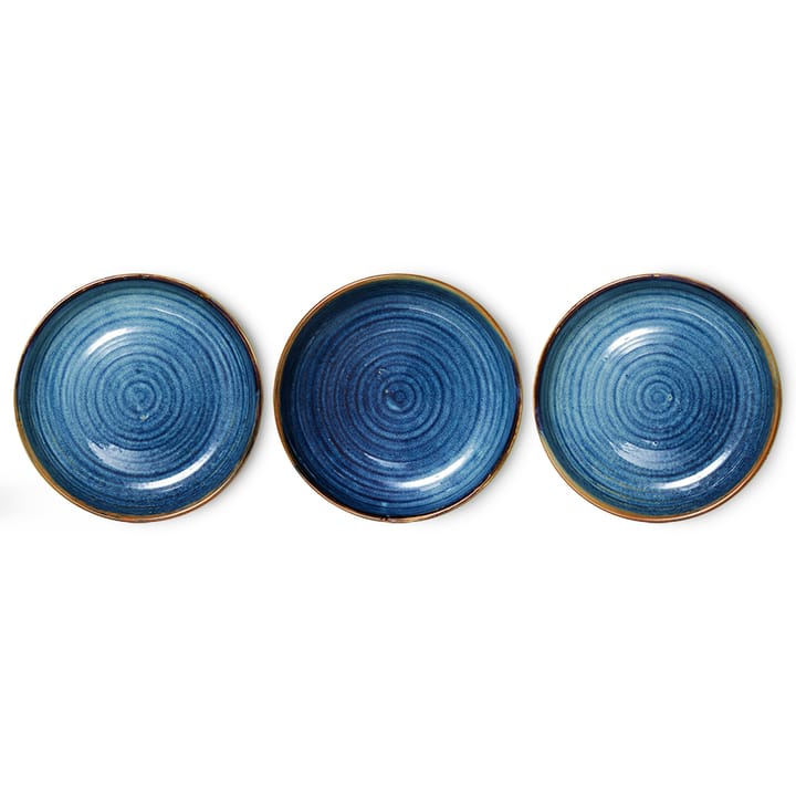 Home Chef diep bord medium Ø19,3 cm, Rustic blue HKliving
