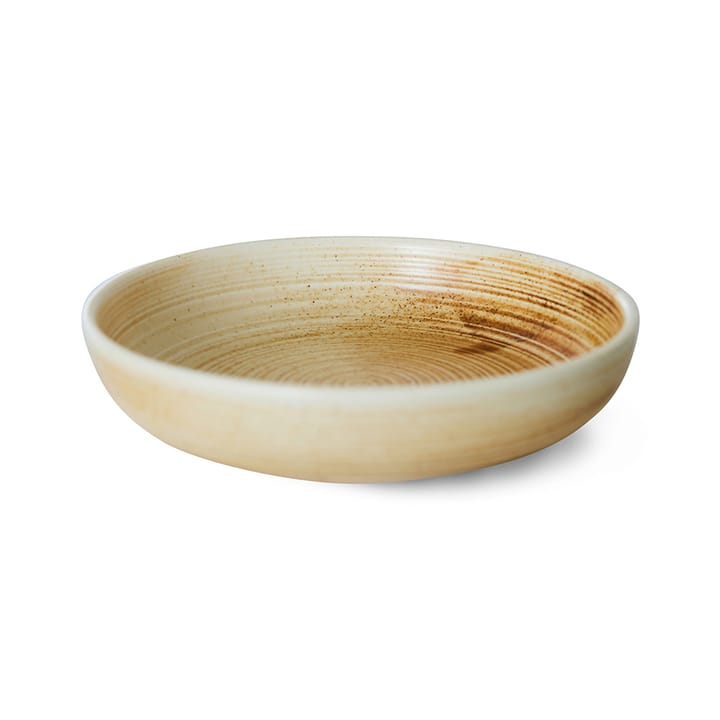 Home Chef diep bord medium Ø19,3 cm, Rustic cream-brown HKliving