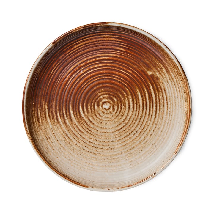 Home Chef diep bord medium Ø19,3 cm, Rustic cream-brown HKliving