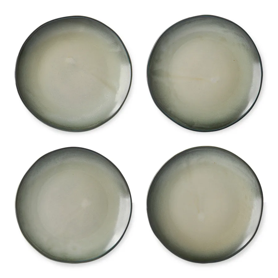 Home Chef dinerbord 26,6x27 cm, Grey-green HKliving