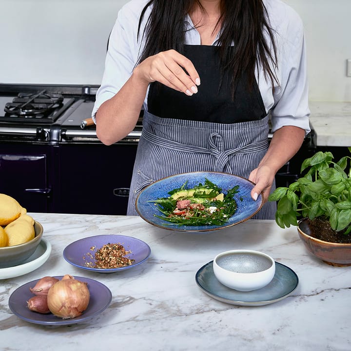 Home Chef kom Ø11 cm, White-green HKliving