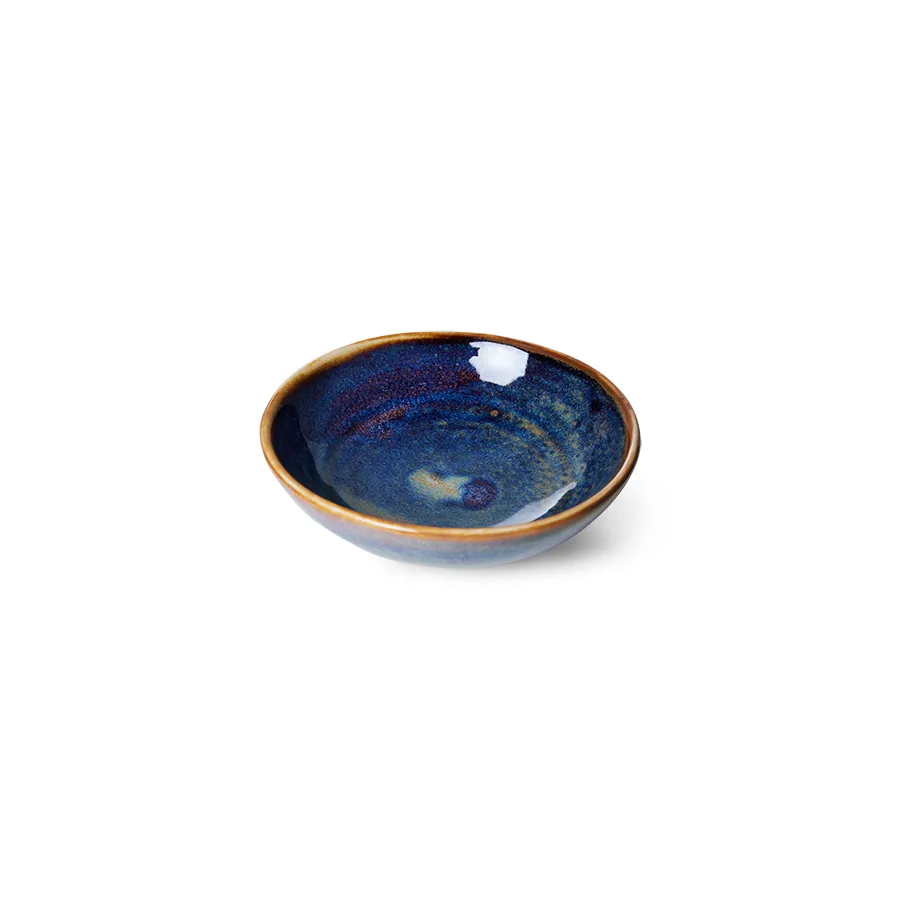 Home Chef kom klein Ø9 cm, Rustic blue HKliving