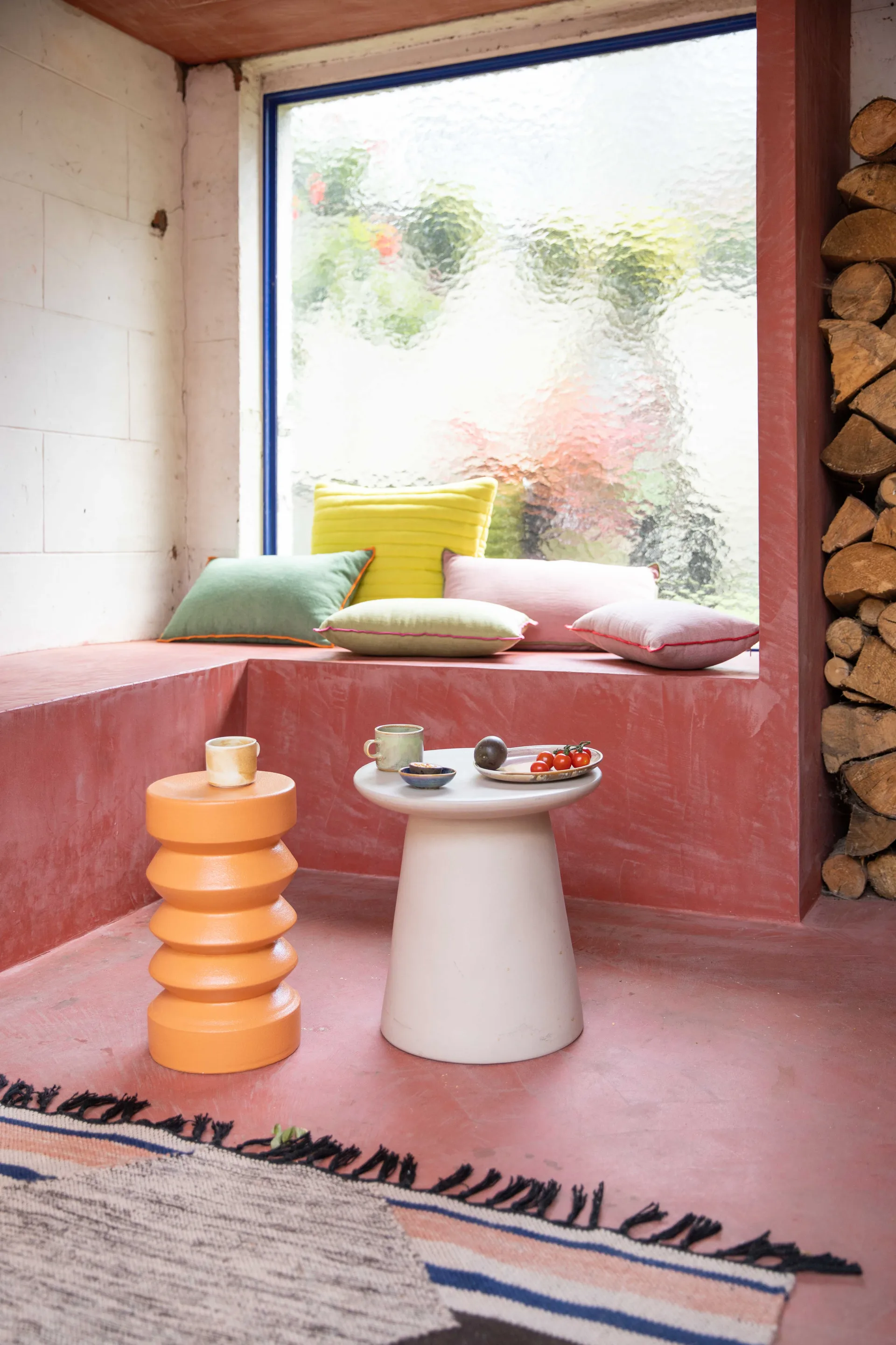 Home Chef kom klein Ø9 cm, Rustic blue HKliving